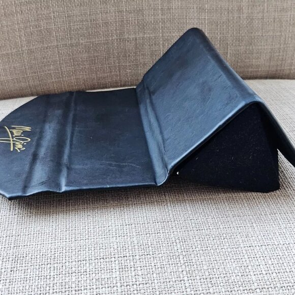 Maui Jim Glasses Frame Black Semi Hard Tri Fold Case only Read desc - Picture 4 of 11